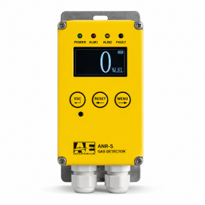 anr s – detector fijo de gas con pantalla oled
